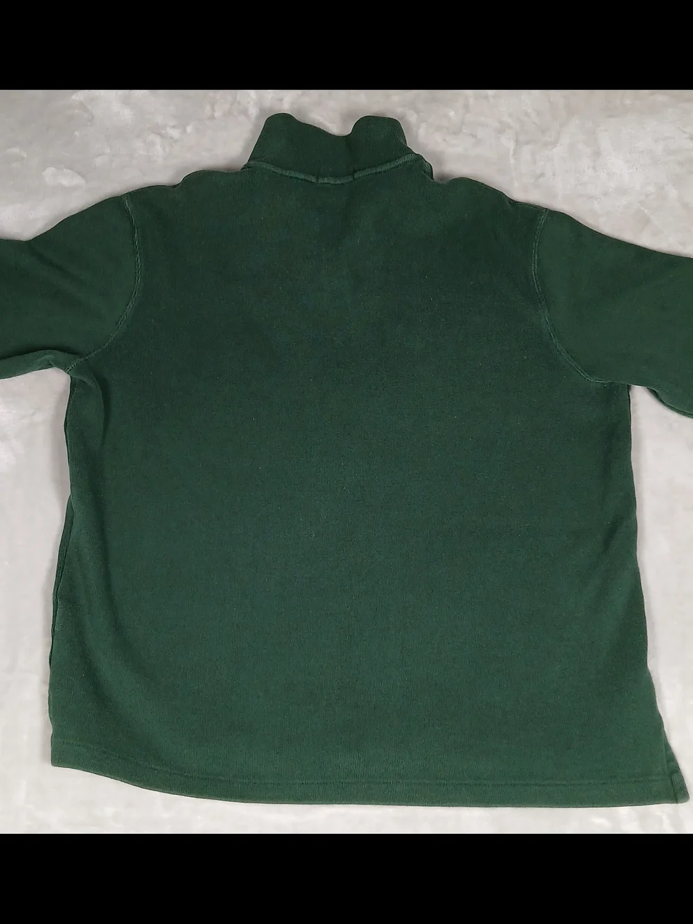 Polo Ralph Lauren 1/4 Zip L Men's Pullover Sweater Green Preppy